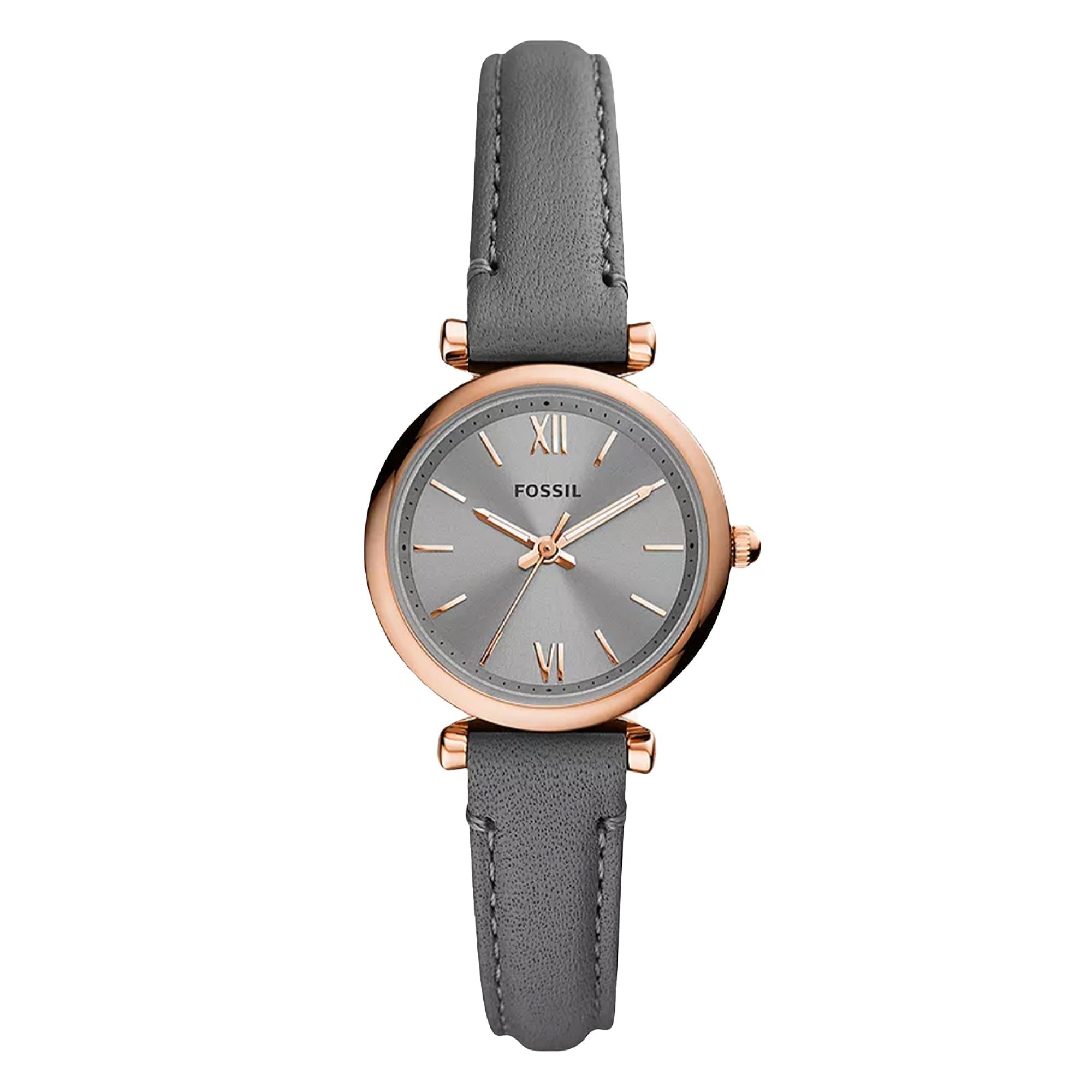 Fossil  Quartz Carlie Mini Grey Dial Women's Watch ES5068