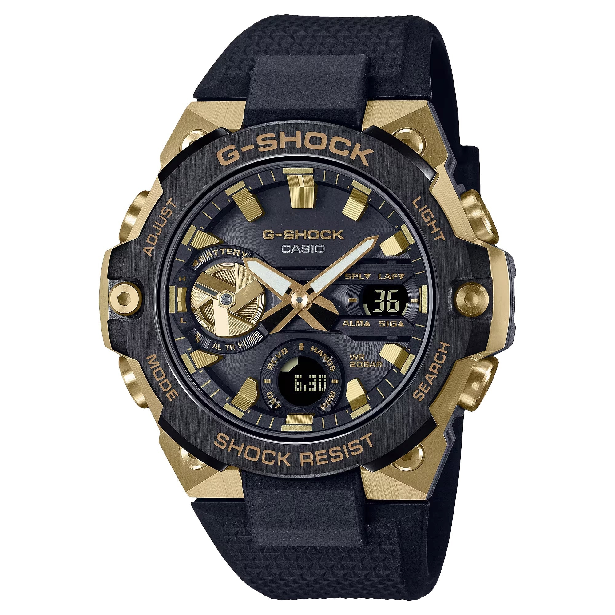 Casio  Quartz G-Shock Black Dial Men's Watch GSTB400GB-1A9