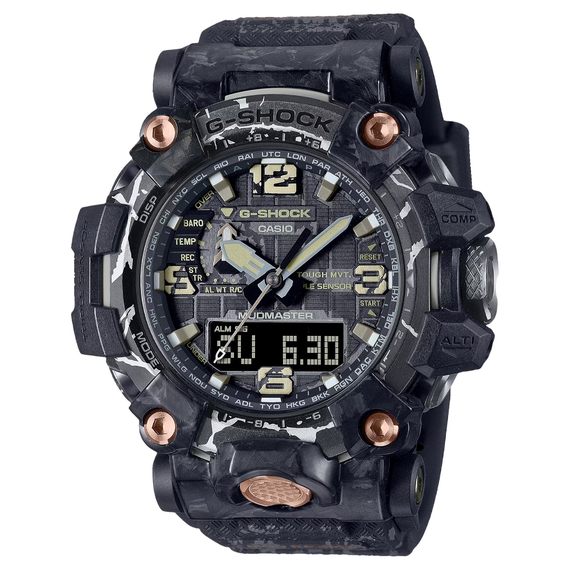 Casio  Quartz G-Shock Black Dial Men's Watch GWG2000CR-1A
