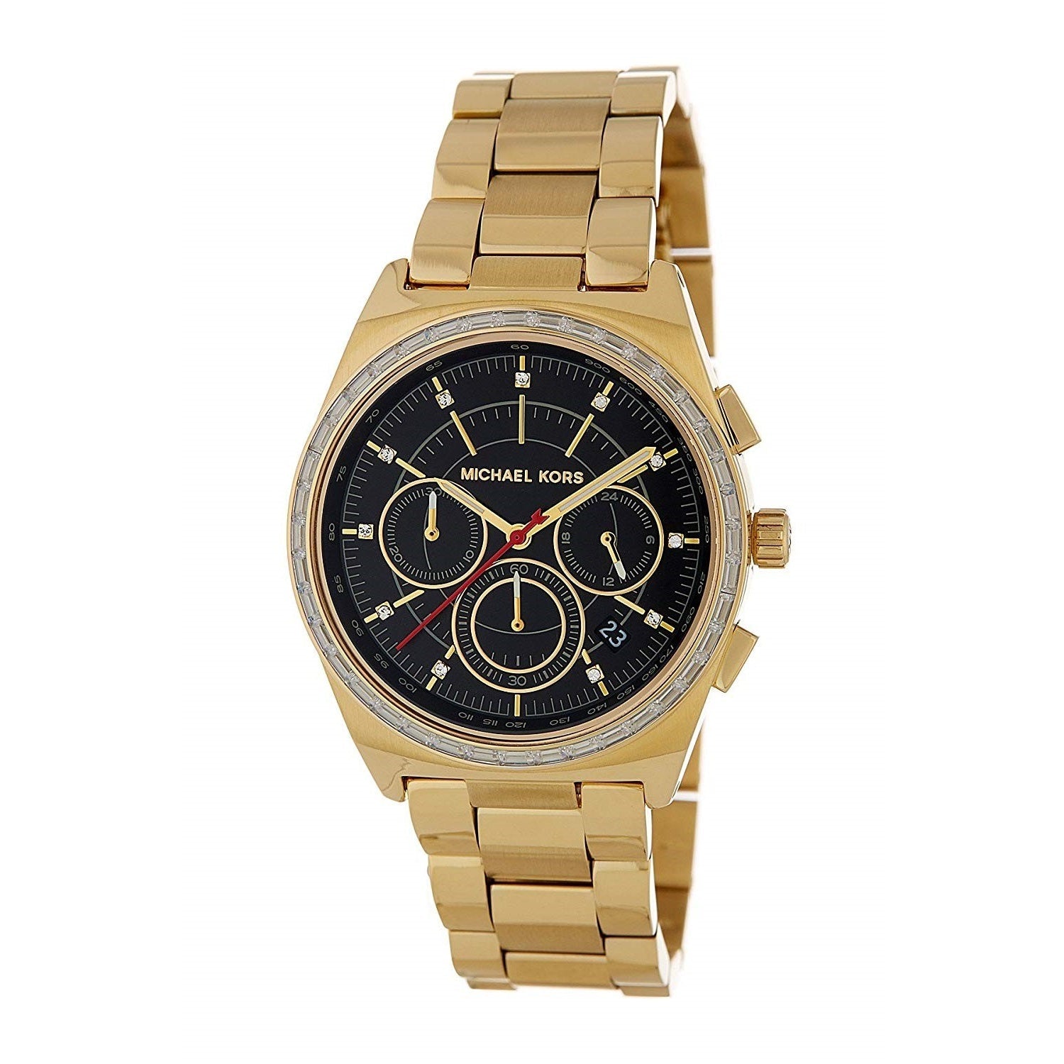 Michael Kors Vail Quartz Chronograph Black Dial Women's Watch MK6446