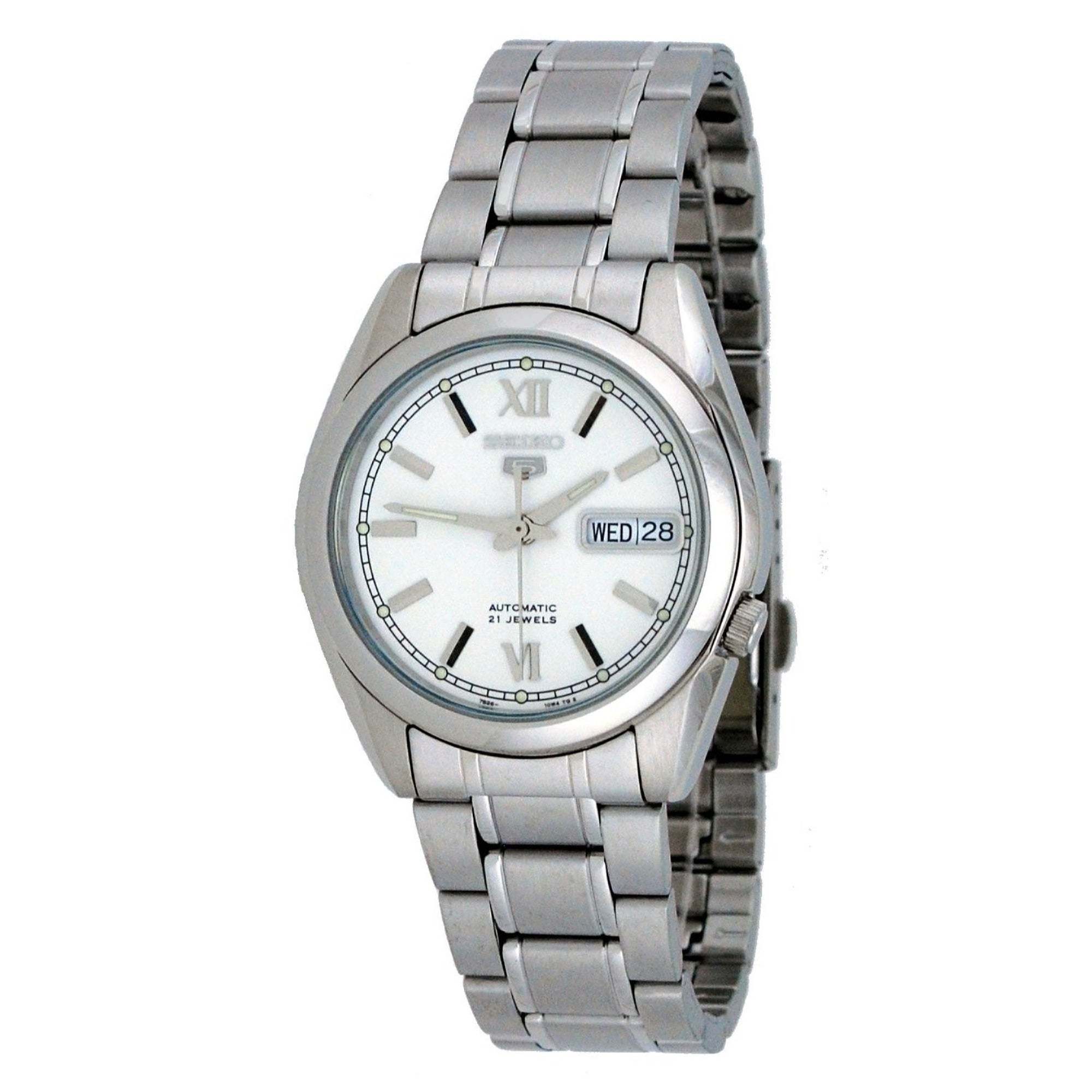 Seiko Seiko 5 Automatic Silver   Dial Men's Watch SNKL51