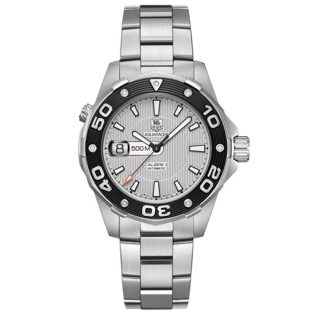 Tag Heuer Aquaracer Automatic Automatic Silver Dial Men's Watch WAJ2111.BA0870