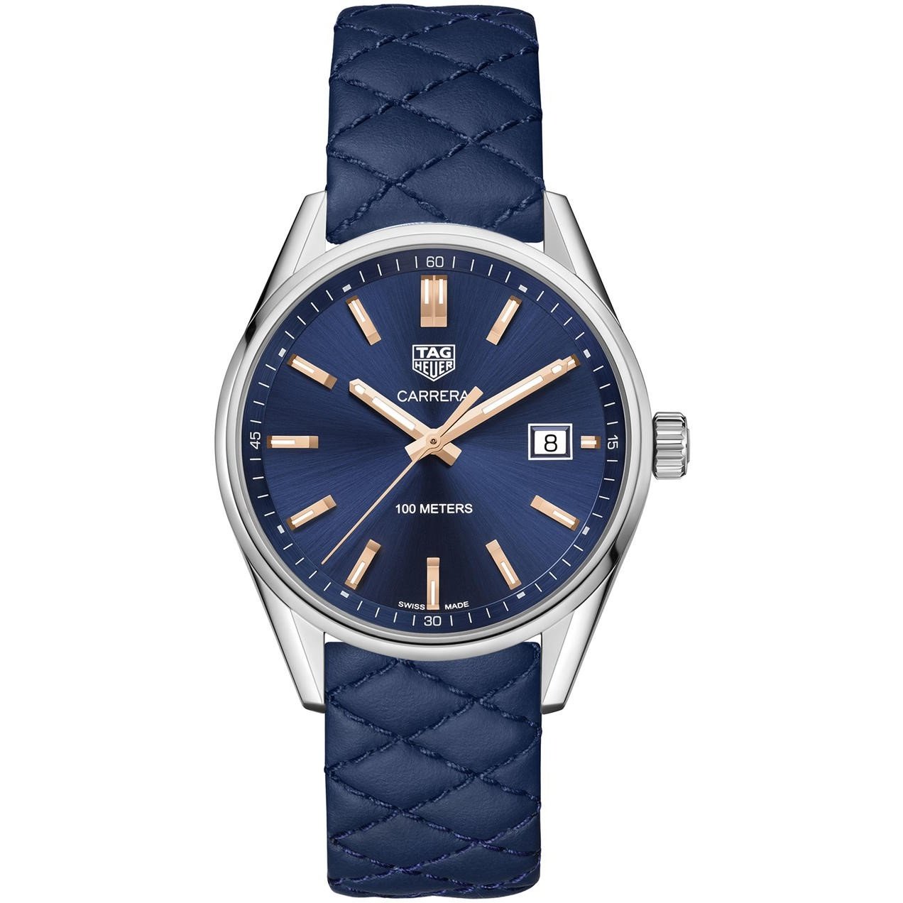 Tag Heuer Carrera Quartz Blue Dial Women's Watch WAR1112.FC6391